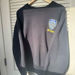 Navy blue NYPD Sweatshirt